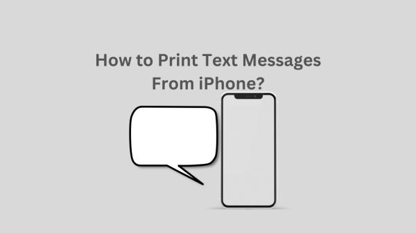 How to Print Text Messages From iPhone